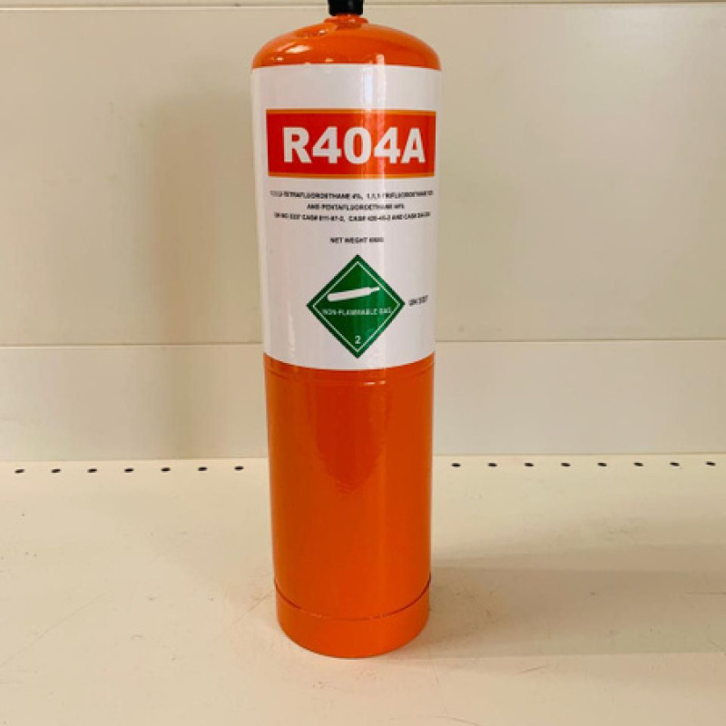 Фреон R404A 1100г с клапаном 650г фреона озоносберегающий для замены R502